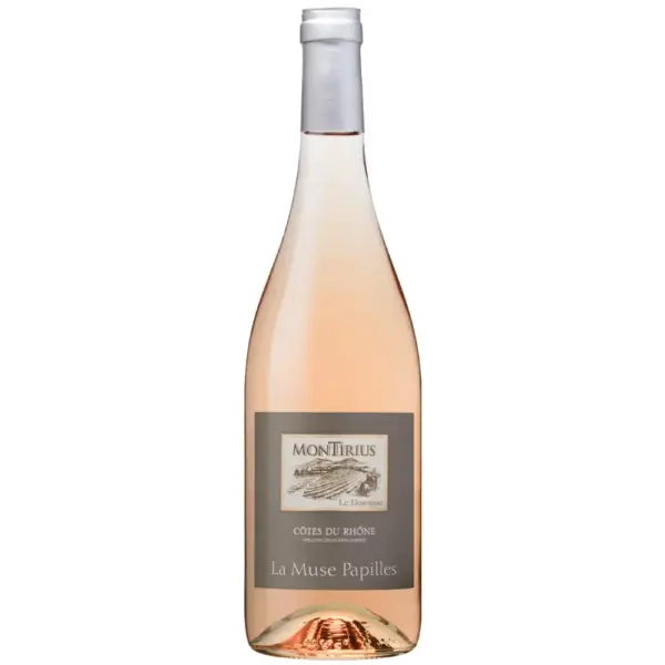 Montirius La Muse Papilles Rosé 2022 mit 0,75 Liter und 13% Vol. Preis 13,25€