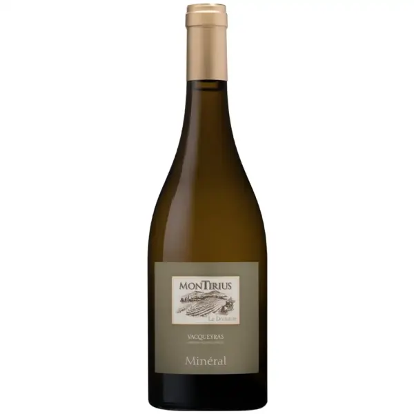 Montirius Vacqueyras Minéralweiß 2019 in 0,75 Liter und 13 % Vol. Preis 31,90€