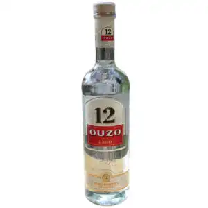 Ouzo 12 in 0,7 Liter und 38 % Vol.