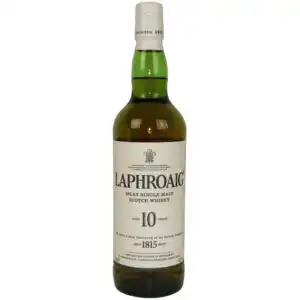 Laphroaig 10 Jahre mit 0,7 Liter und 40 % Vol.