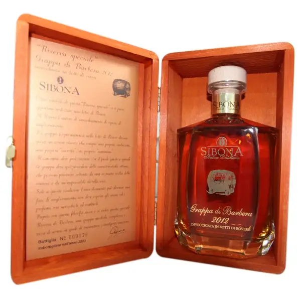 Sibona Grappa Millesimata 2012 0,7 Liter und 44 % Vol. 60,95€ – Bild 2