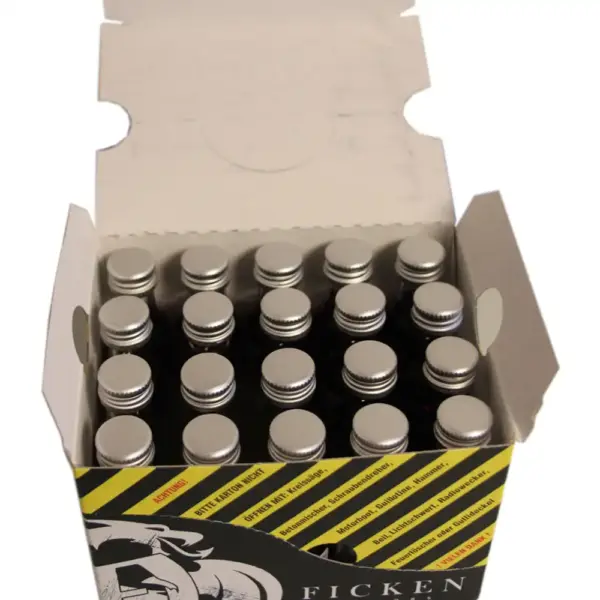 Ficken Likör Würfel 0,02 Liter und 15 % Vol ( Block 20 x 0,02 Liter) – Bild 2