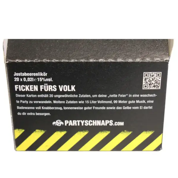 Ficken Likör Würfel 0,02 Liter und 15 % Vol ( Block 20 x 0,02 Liter) – Bild 3