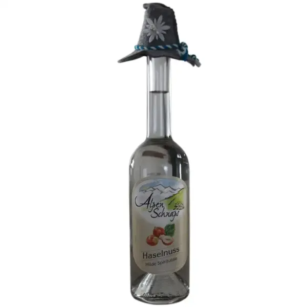 Alpenschnaps Steinbeisser Haselnuss 0,5 Liter und 35 % Vol.
