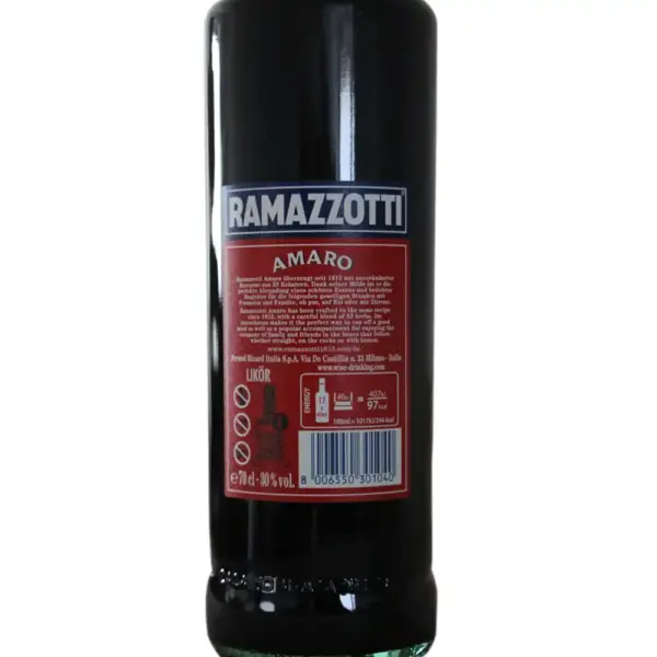 Ramazzotti Amaro 0,7 Liter und 30 % Vol. – Bild 2