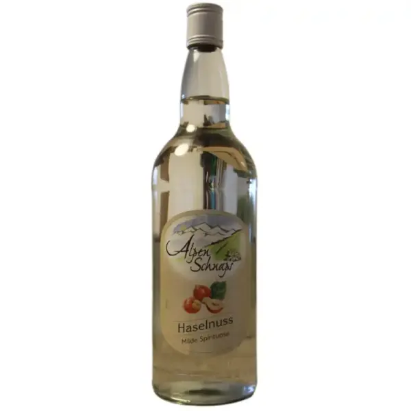 Alpenschnaps Steinbeisser Haselnuss 1.0 Liter und 35 % Vol.