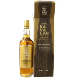 Kavalan Ex Bourbon Oak 0,7 Liter und 46 % Vol. 58,50€