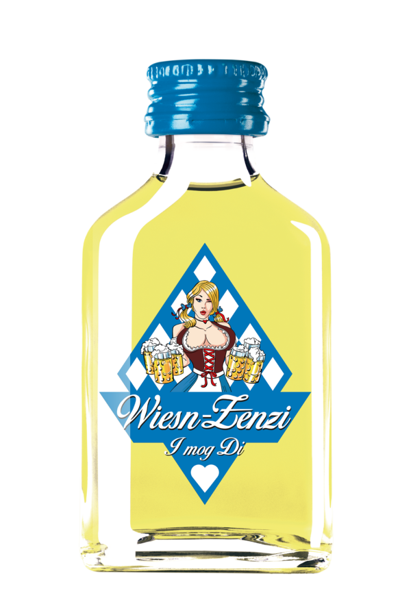 Wiesn Zenzi Likör 0,02 Liter und 15 % Vol. (20 Fläschchen in einer Box)