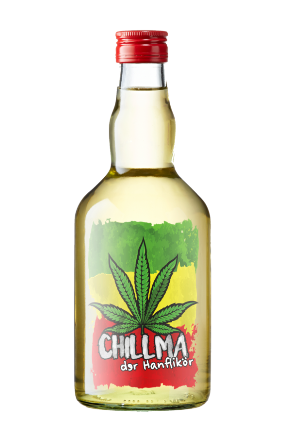 CHILLMA  Der Hanflikör 0,5 Liter mit 17 % Vol.