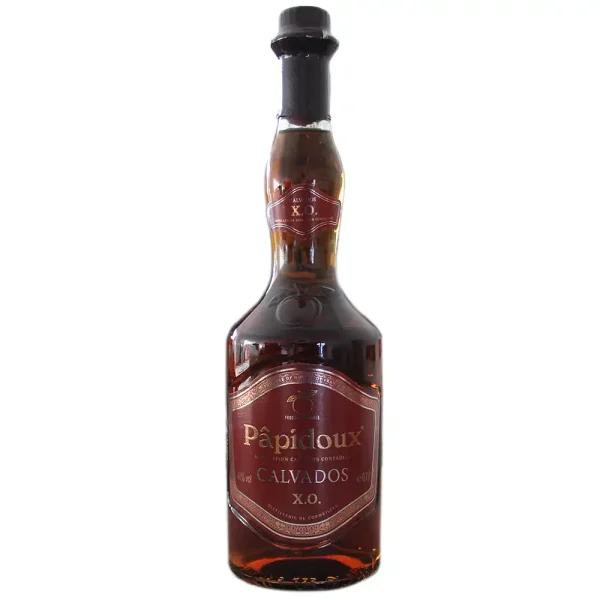 Papidoux Calvados X.O. mit 0,7 Liter und 40 % Vol.