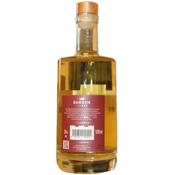 Burgen Korn 0.5 Liter und 38 % Vol. – Bild 3