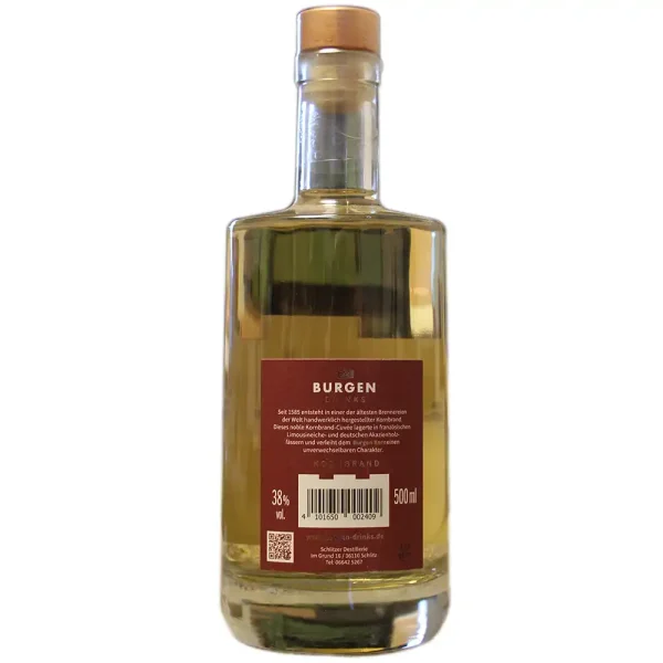 Burgen Korn 0.5 Liter und 38 % Vol. – Bild 2