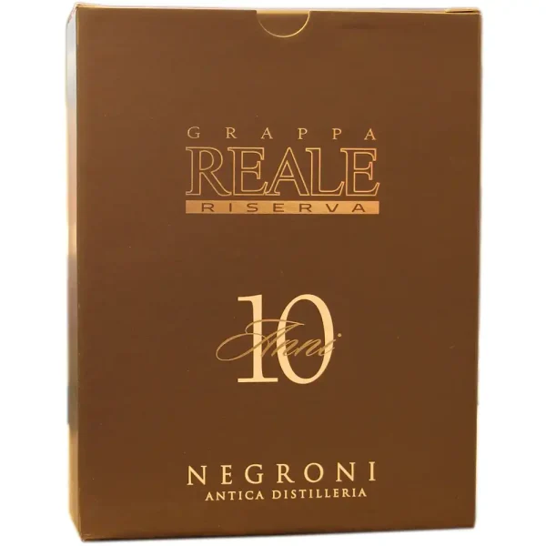 Negroni Grappa Reale Decanter 10 Anni 0,7 Liter 42 % Vol. 44,20€ – Bild 2