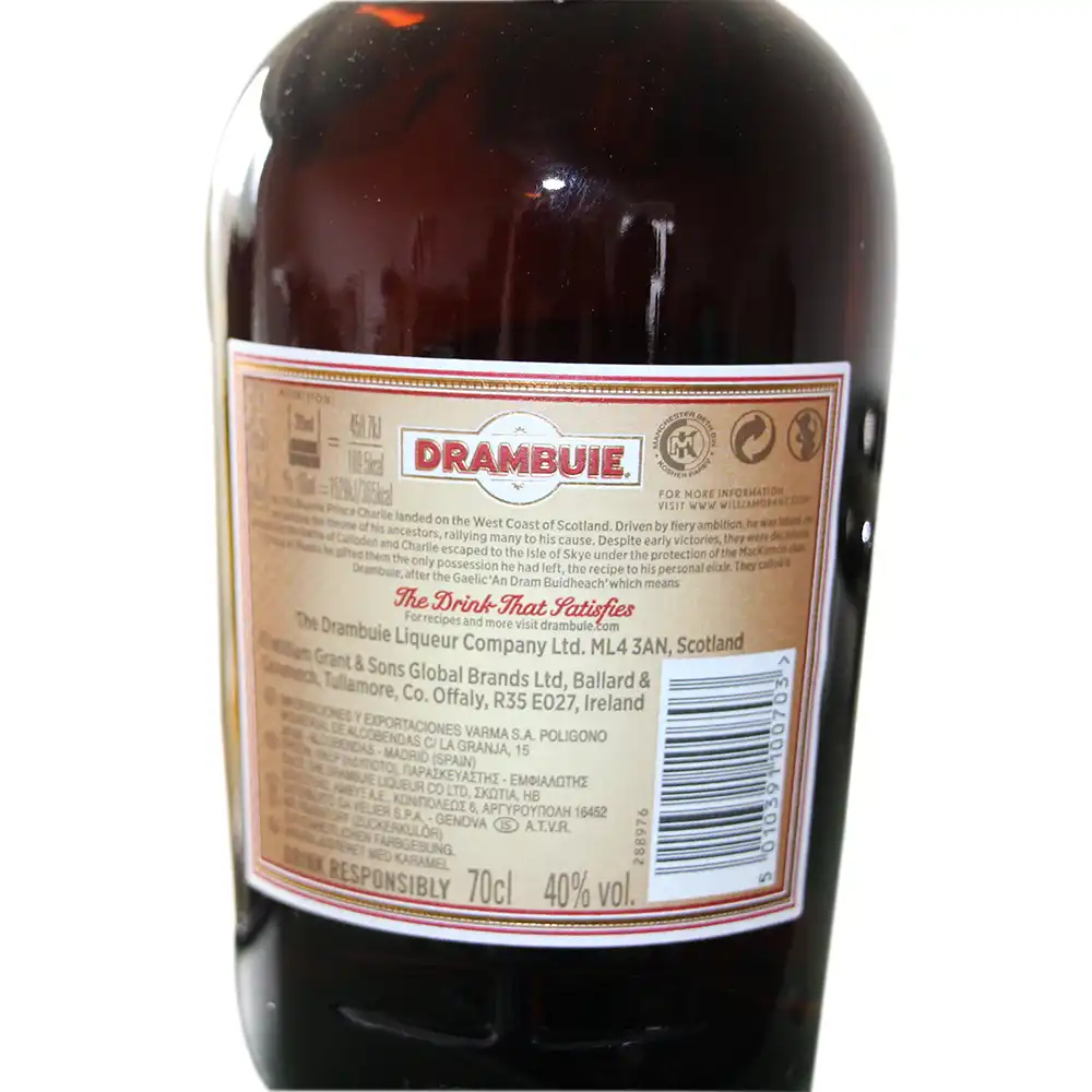 Drambuie Whisky Likör 0,7 Liter und 40 % Vol. 20,70€ – Bild 3
