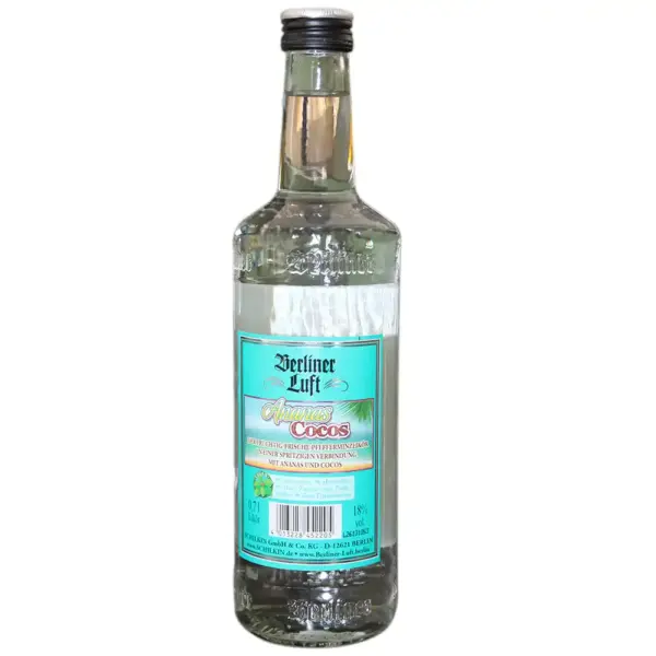 Berliner Luft Ananas Cocos in 0,7 Liter mit 18 % Vol. 8,35€ – Bild 2