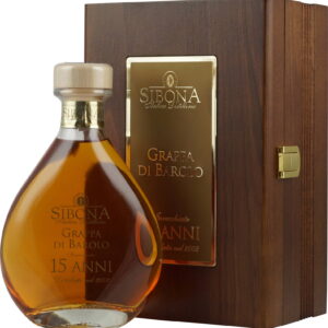 Sibona Grappa di Barolo Invecchiata 15 Jahre 0,5 Liter und 44 % Vol. 104,50€