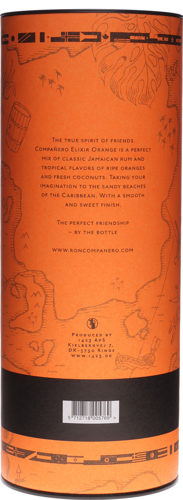 Compañero Ron Elixir Orange mit 0,7 Liter und 40 % Vol. – Bild 3