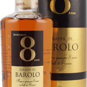 Sibona Grappa di Barolo Invecchiata 8 anni 0,5 Liter 44 % Vol.